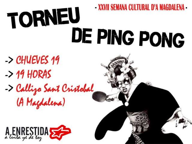 Torneu Ping-Pong-Chueves 19-A Enrestida-Semana Cultura Madalena